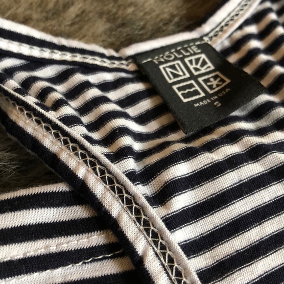 🆕 Nollie Striped Racerback Crop Top - Picture 4 of 4